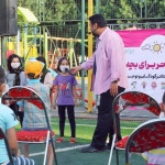 دومین برنامه از پویش تئاتر برای بچه ها در روستای خیرآباد اجرا شد